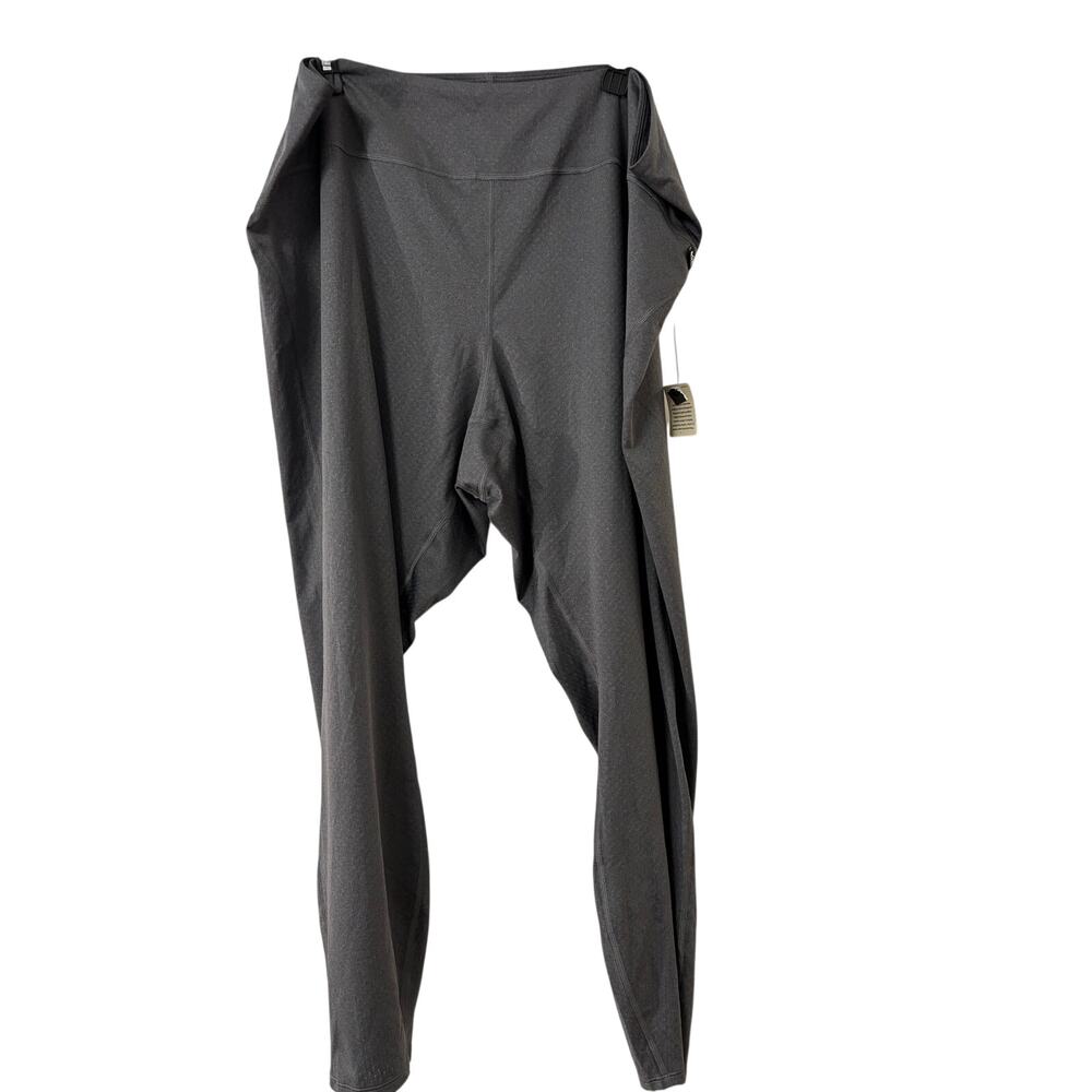 REI Co-op Midweight Base Layer Tights Leggings Women's 2XL Charcoal Heather Gray